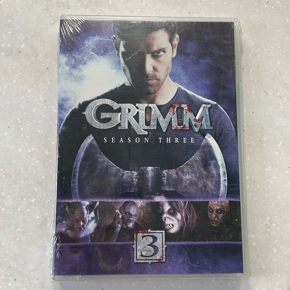 NWT Sealed Grimm Season 3 DVD